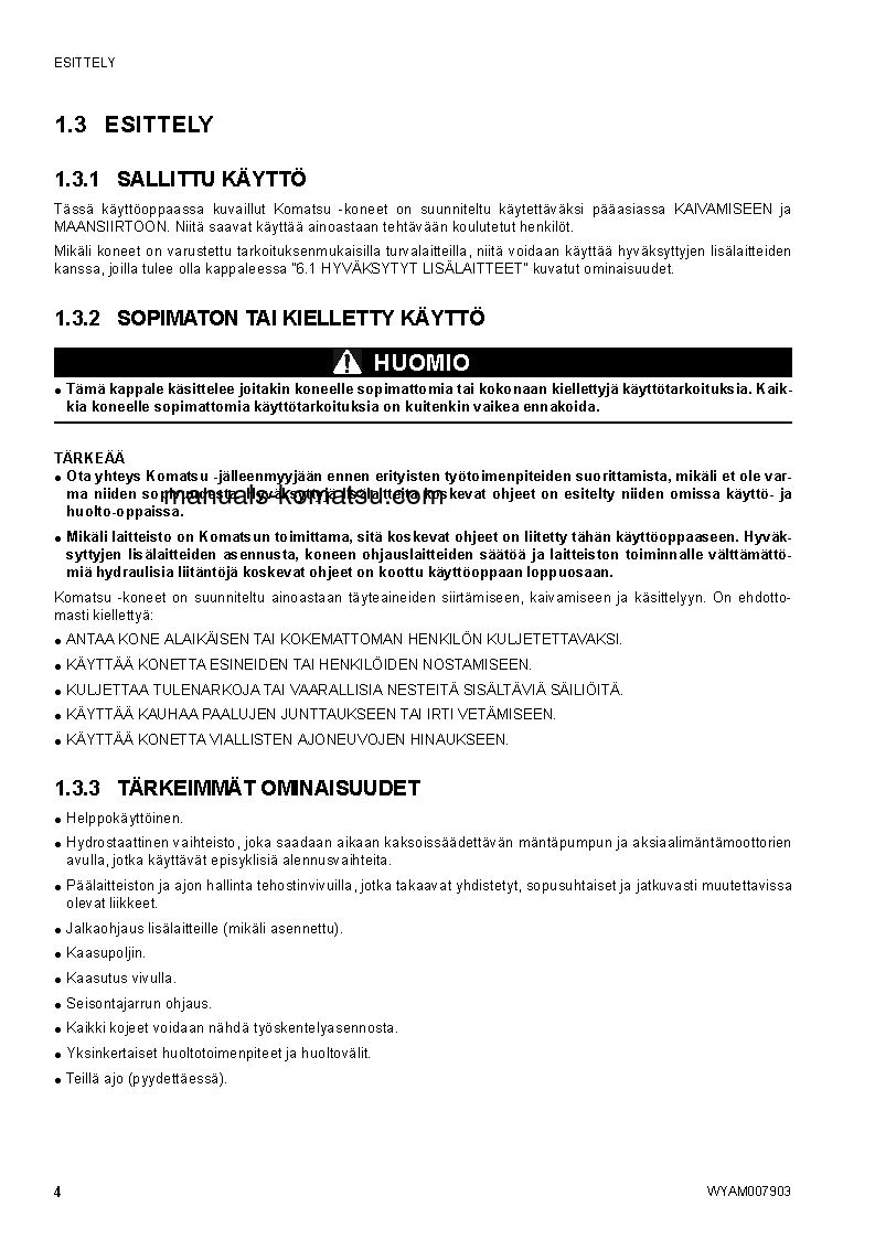 Protected: CK25-1(ITA) S/N F00071-UP Operation manual (Finnish)