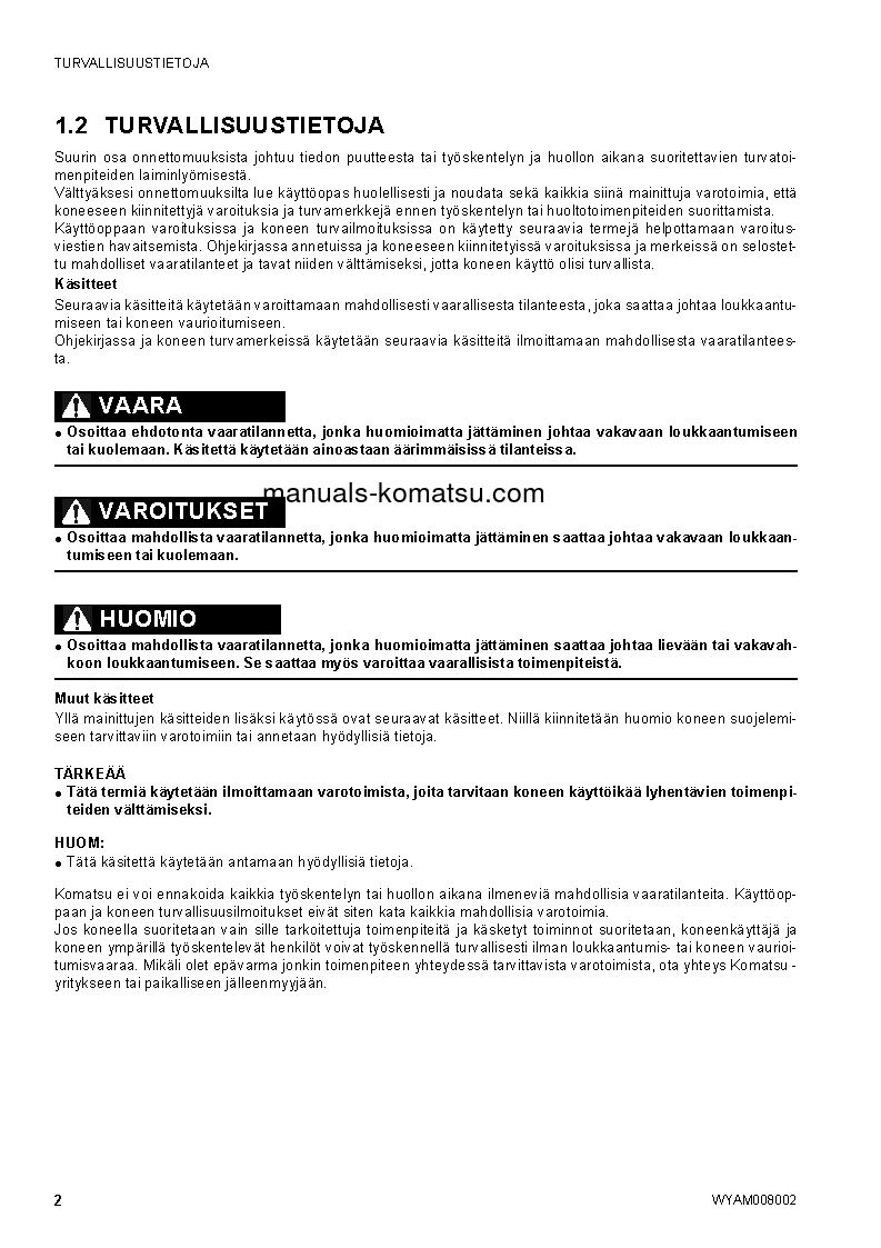 Protected: CK35-1(ITA) S/N F00055-F00072 Operation manual (Finnish)