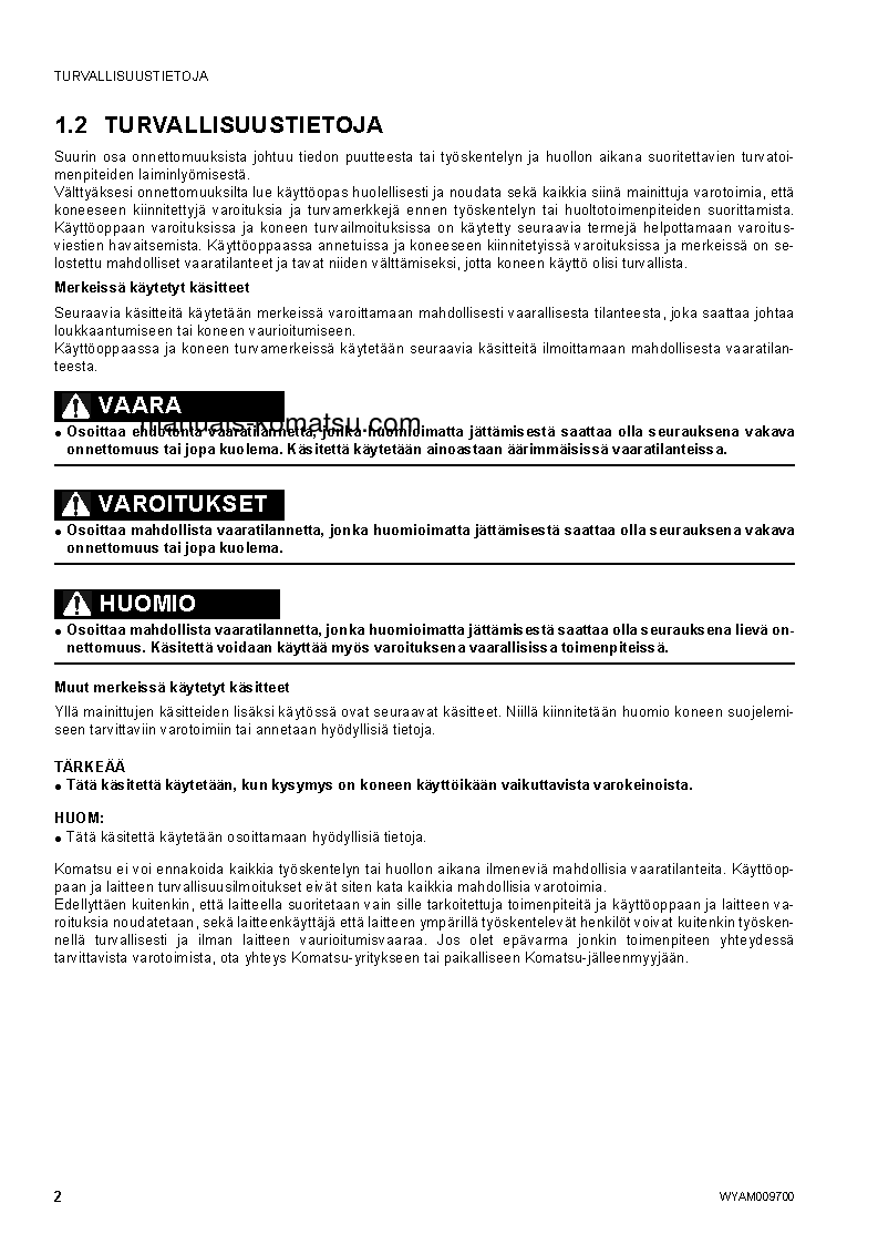 Protected: PC80MR-3(ITA) S/N F00003-UP Operation manual (Finnish)