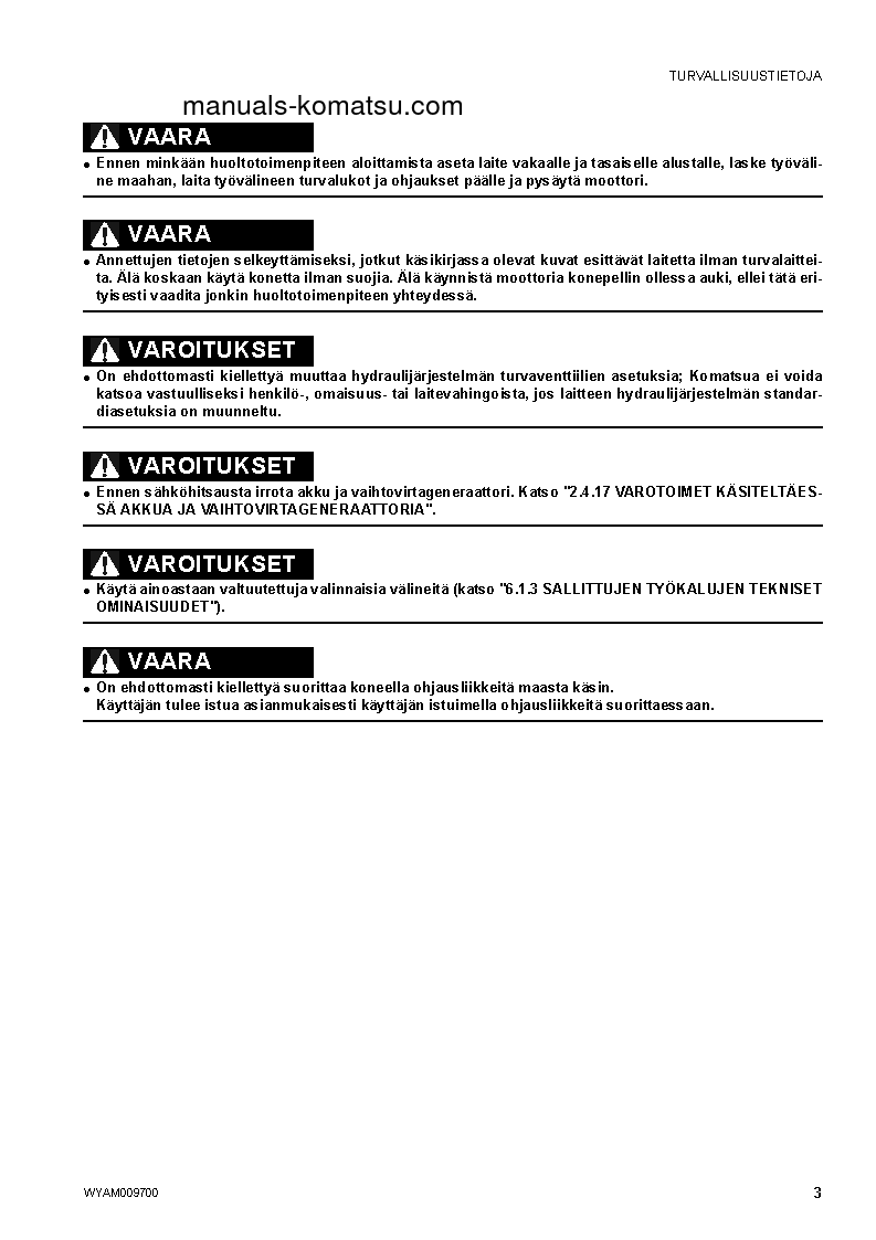Protected: PC80MR-3(ITA) S/N F00003-UP Operation manual (Finnish)