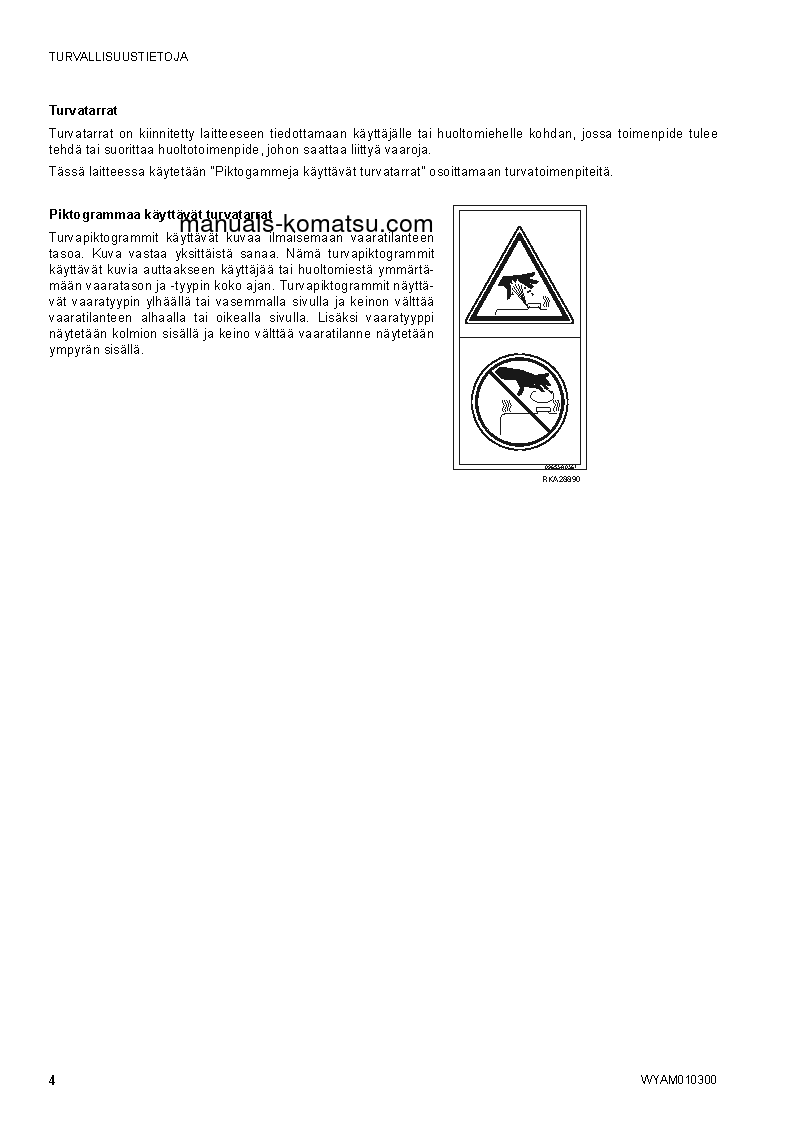 Protected: SK714-5(ITA)-/ S/N F04859-UP Operation manual (Finnish)