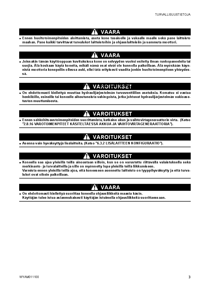 Protected: CK25-1(ITA) S/N F00092-UP Operation manual (Finnish)