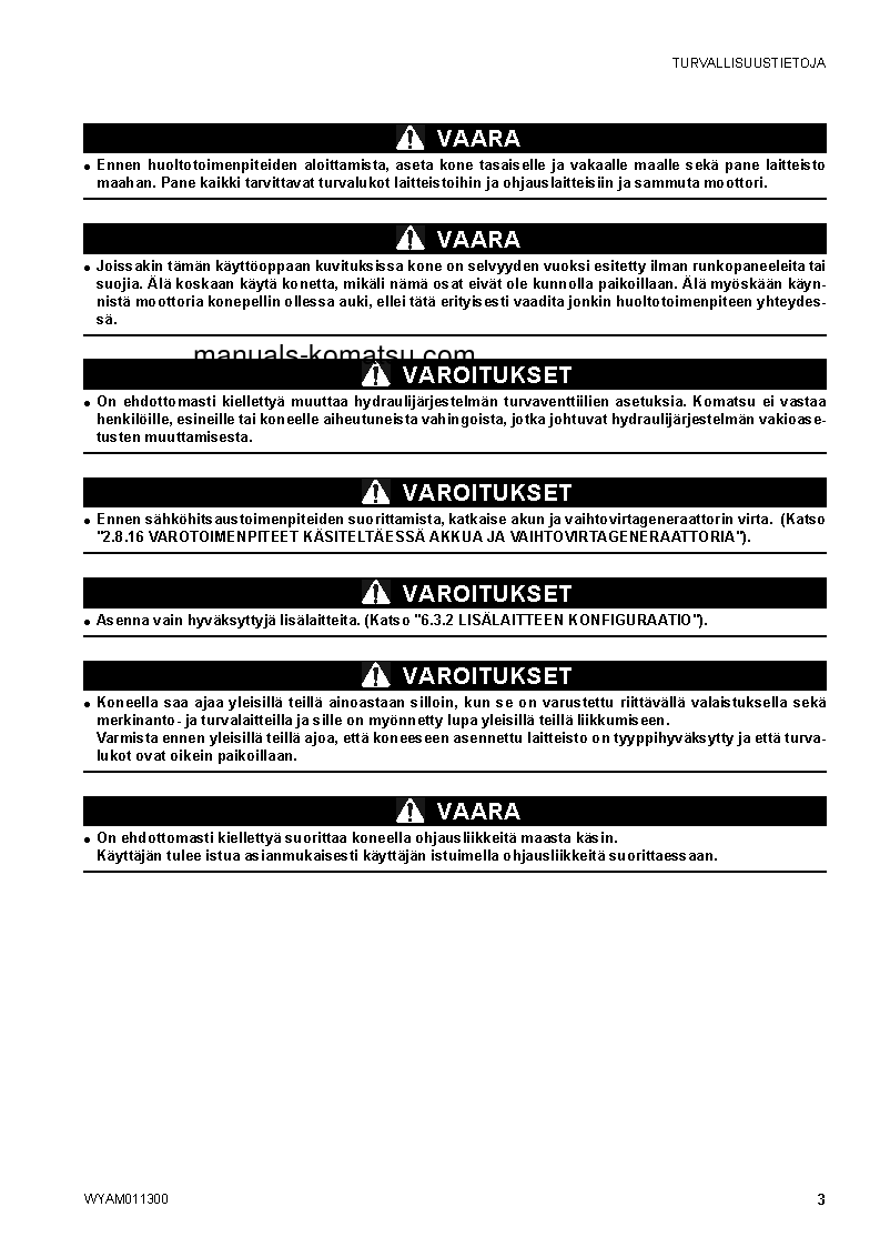 Protected: CK35-1(ITA) S/N F00106-UP Operation manual (Finnish)