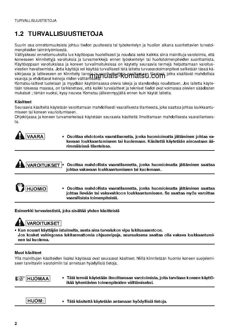 Protected: PC09-1(ITA) S/N 13959-UP Operation manual (Finnish)