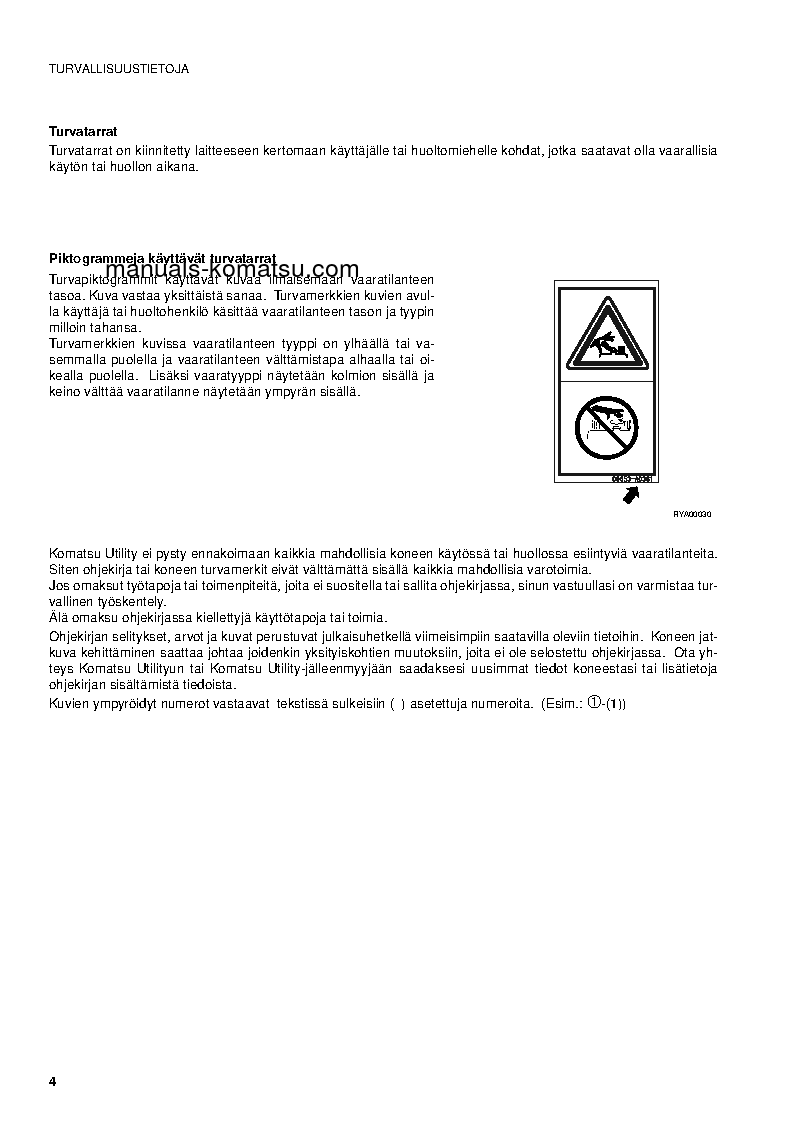 Protected: PC09-1(ITA) S/N 13959-UP Operation manual (Finnish)