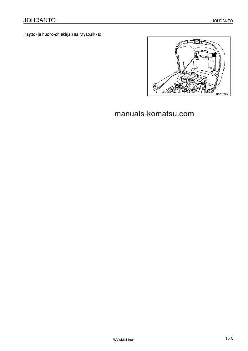 Protected: PC09-1(ITA) S/N 14754-UP Operation manual (Finnish)