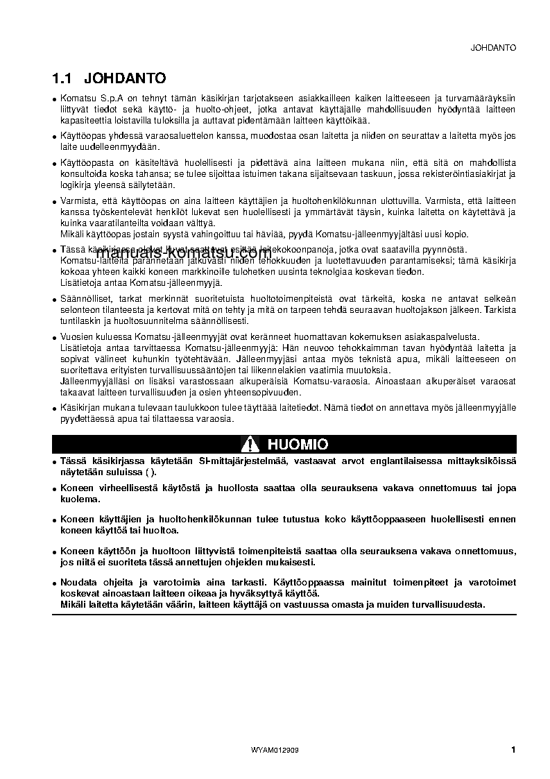 Protected: PC80MR-3(ITA) S/N F00952-UP Operation manual (Finnish)