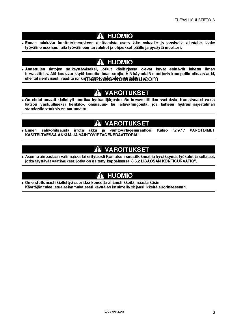 Protected: PC55MR-3(ITA) S/N F30561-UP Operation manual (Finnish)