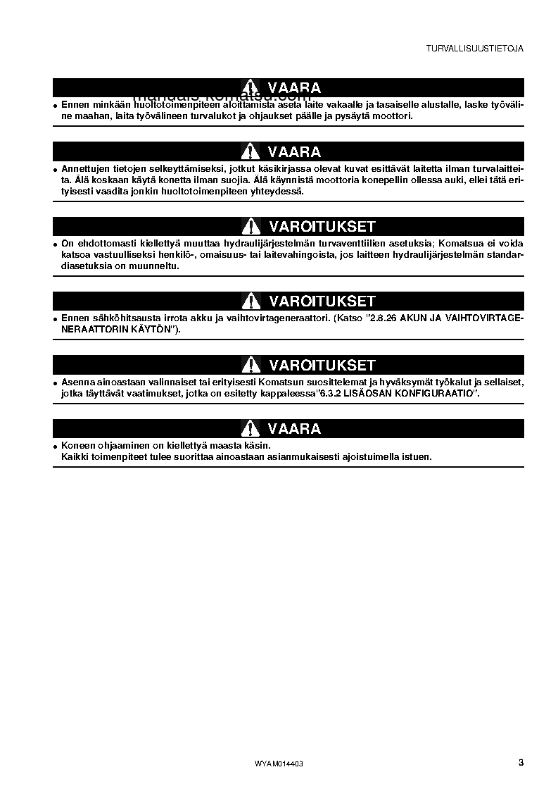 Protected: PC55MR-3(ITA) S/N F30885-UP Operation manual (Finnish)