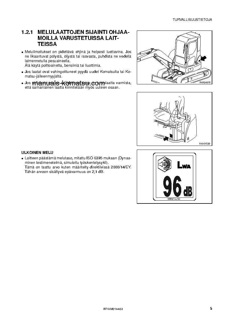 Protected: PC55MR-3(ITA) S/N F30885-UP Operation manual (Finnish)