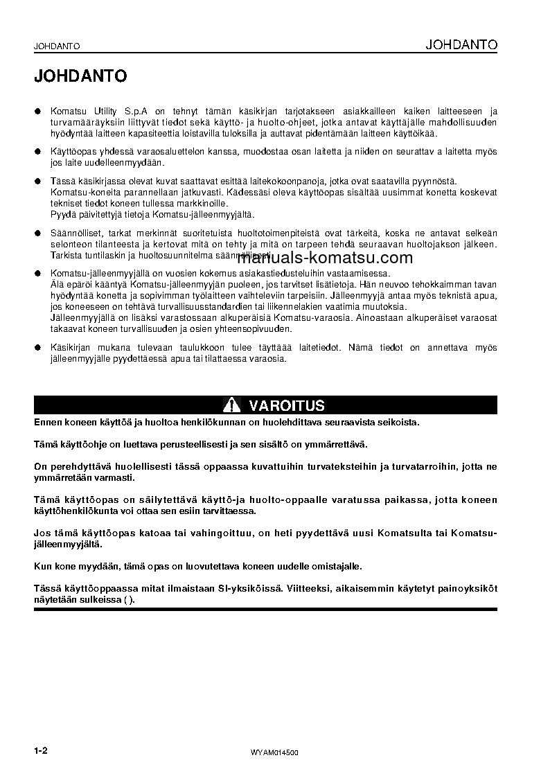 Protected: PC22MR-3(ITA) S/N F30001-UP Operation manual (Finnish)