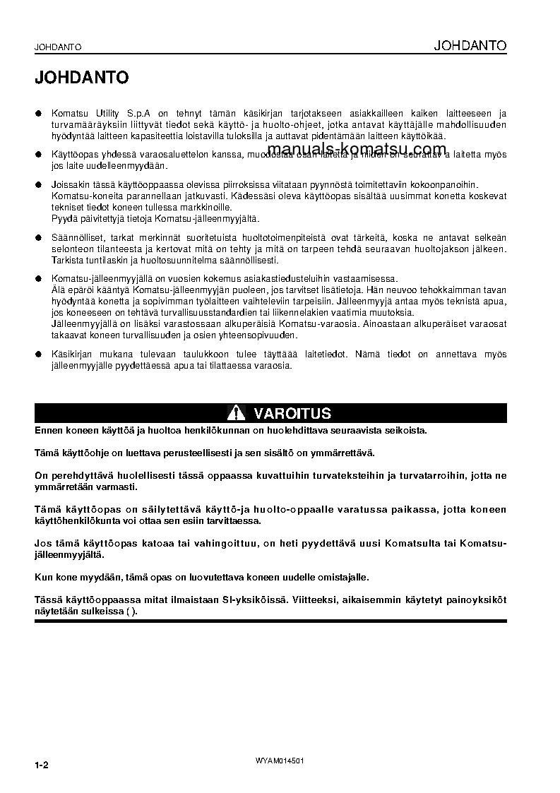 Protected: PC22MR-3(ITA) S/N F30145-UP Operation manual (Finnish)