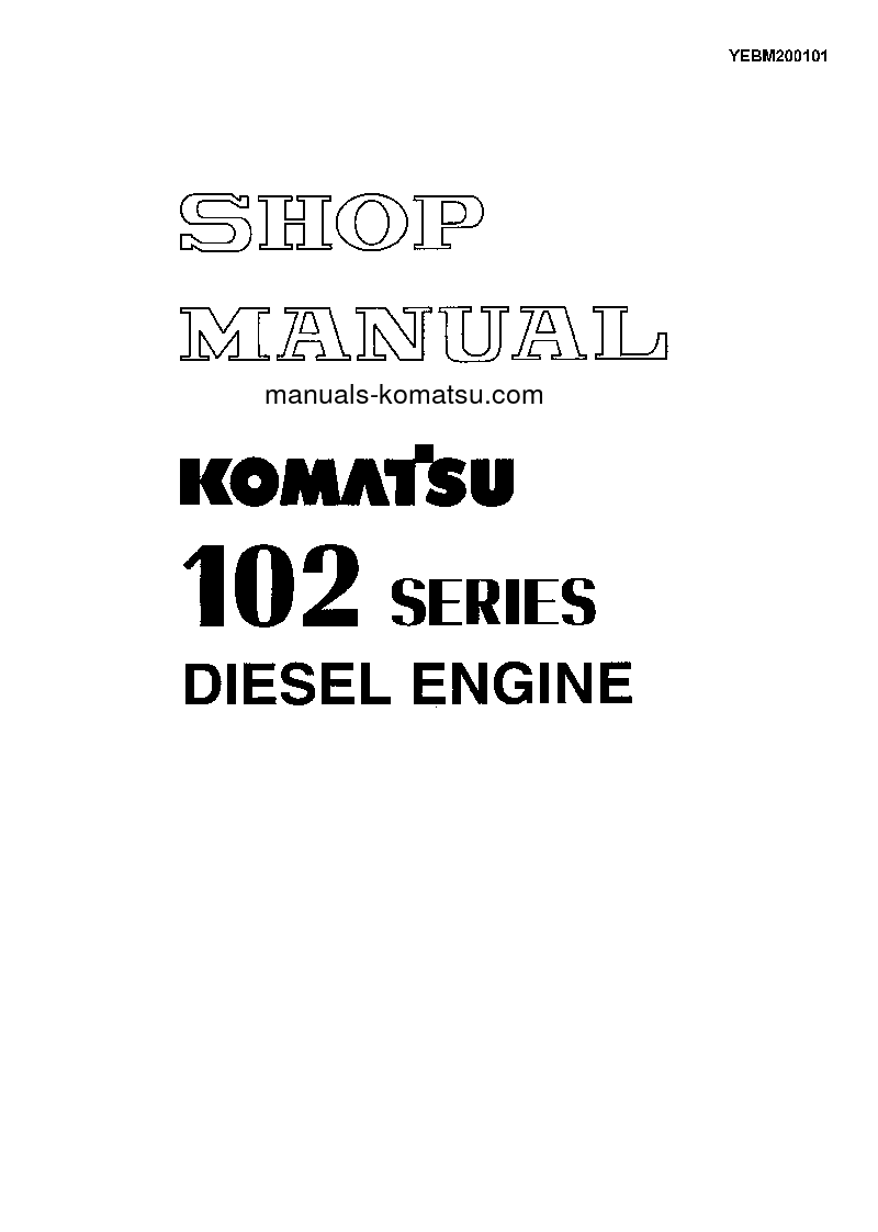 102 SERIES-C(CHN) Shop (repair) manual (English)