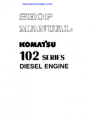 102 SERIES-C(CHN)-FOR AUSTRALIA Shop (repair) manual (English)