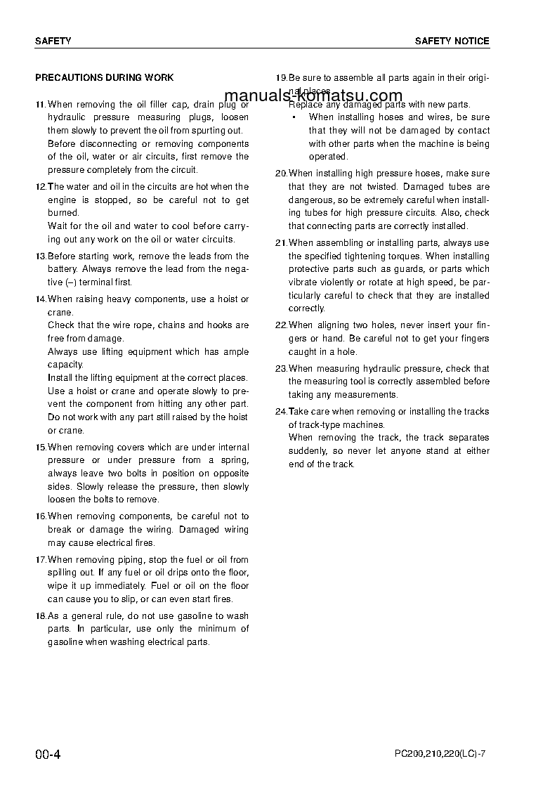 Protected: PC220LC-7(CHN)-MULTI-MONITOR S/N DBJ0001-UP Shop (repair) manual (English) Protected: PC220LC-7(CHN)-MULTI-MONITOR S/N DBJ0001-UP Shop (repair) manual (English)