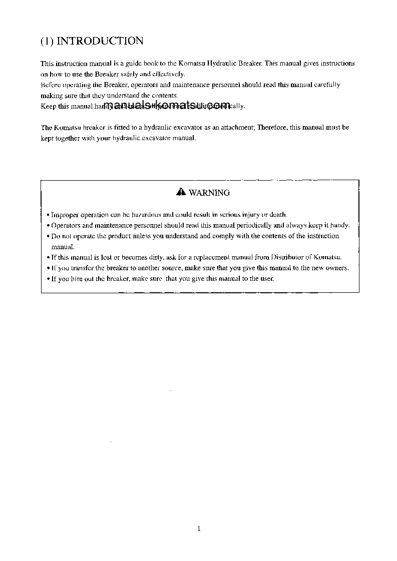 Protected: JTHB100-1(JPN)-Breaker S/N 1-UP Operation manual (English)